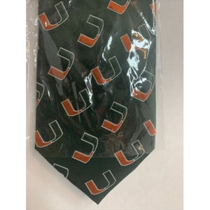 University Miami Hurricane Neck tie Varsity Vests Elite Brand New NCAA Football